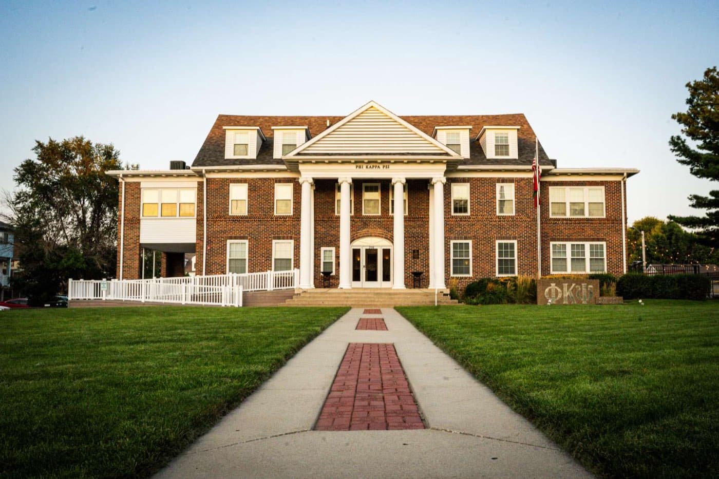 Phi Kappa Psi chapter house at Iowa State